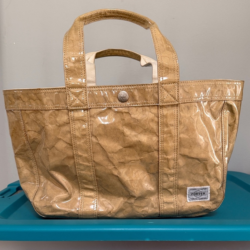 Porter Dice “Paper” Bag Tote